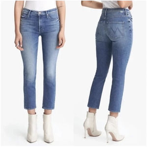 Mother Mid Rise Dazzler Ankle Hey Sun Jeans